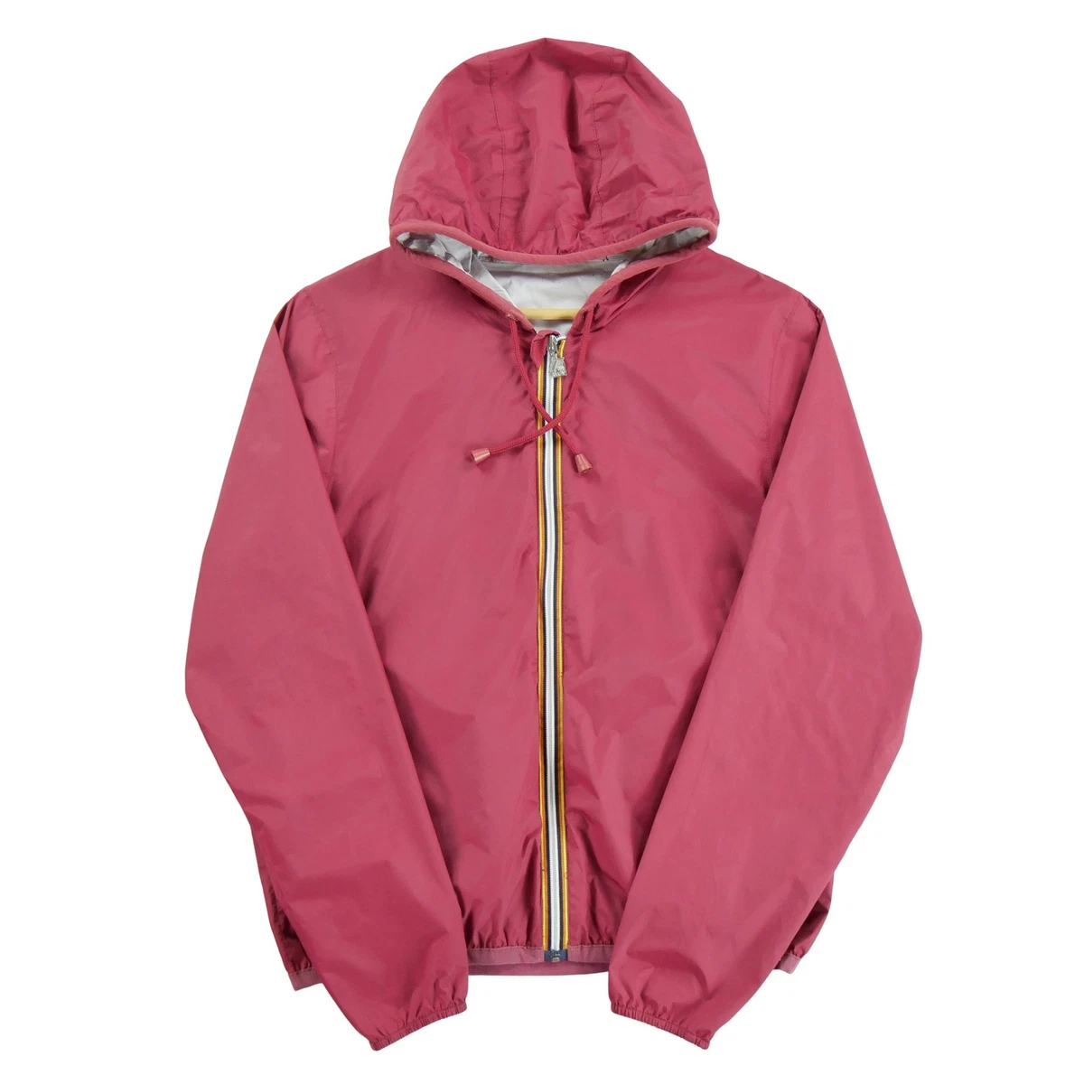 Veste Coupe-Vent Vintage Highlander Pour Homme - Taille L - Rouge Et Noir à Carreaux Vichy - Années 80/90
