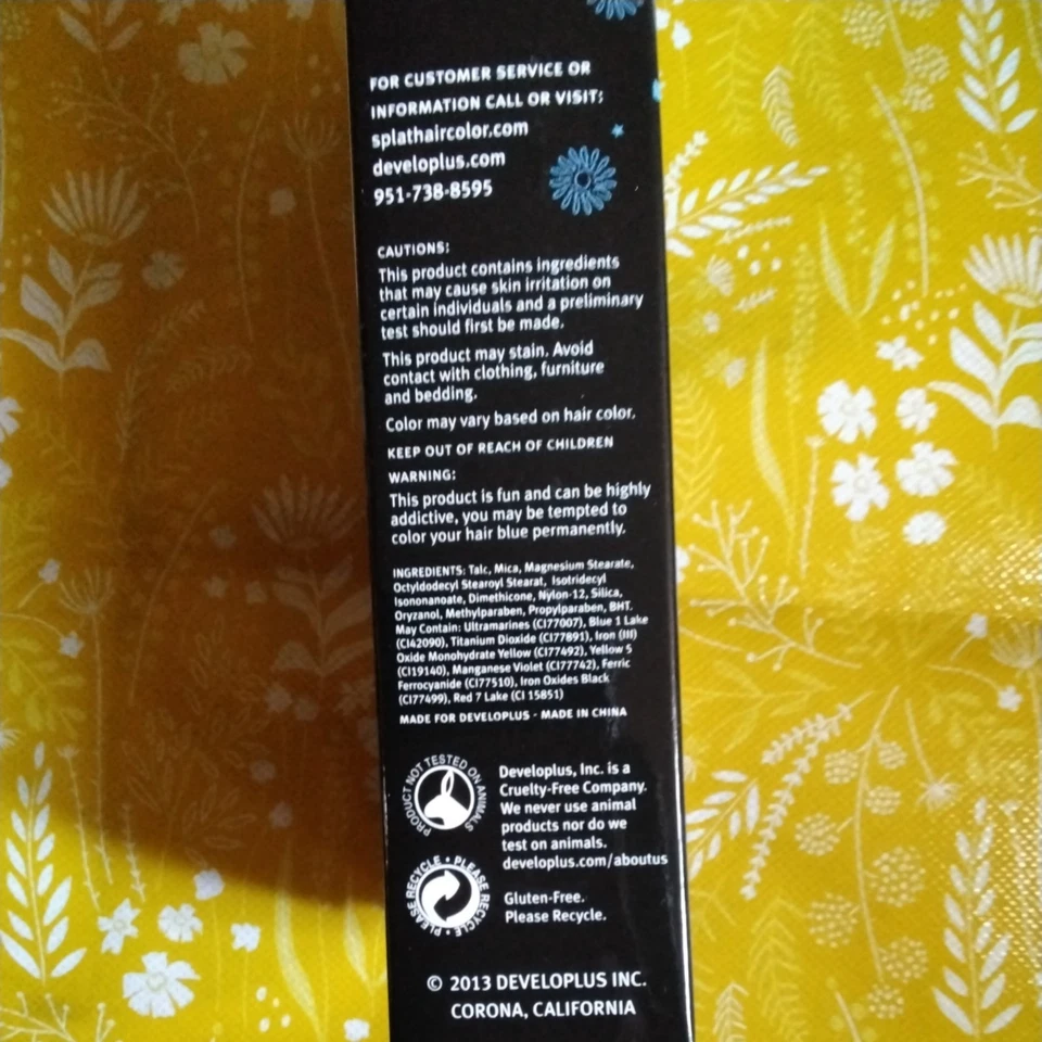 Tiza para el cabello SPLAT Foto 4 de 4