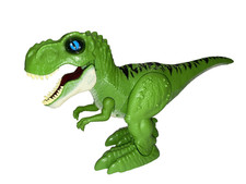 ROBO ALIVE Green T-Rex ZURU 7" Robotic Dinosaur - Walks, Roars, Fully Functional
