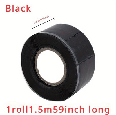 1pc Self-Fusing Silicone Repair Tape Waterproof Heat Resistant Seal Wrap - NEW