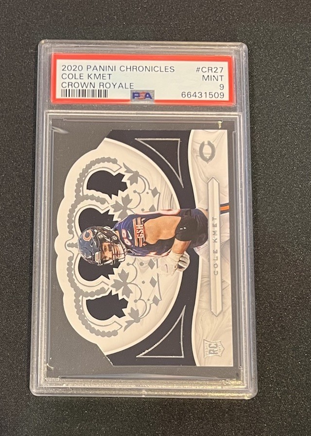 Cole Kmet Panini Chronicles Crown Royale #CR27 Base