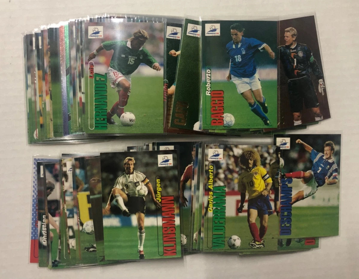 FIFA World Cup Soccer France 1998 Season Sports Trading Cards