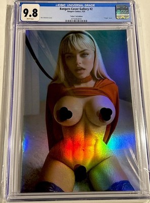 SUPERGIRL Cosplay CGC 9.8 FULL/N FOIL VARIANT Banger Comics LTD/10 RARE