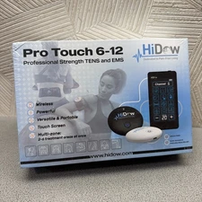 HiDow Pro Touch 6-12 Professional Strength TENS & EMS Wireless Massager
