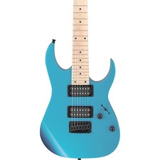 Ibanez GRG7221M GRG Series 7-String Electric Guitar Metallic Light Blue