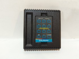 TESTED Galaxian (Atari 5200, 1982)  Cartridge, and overlay.