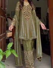 Pakistani Salwar Kameez Ready To Wear Suits Indian Wedding Dress Party Bollywood