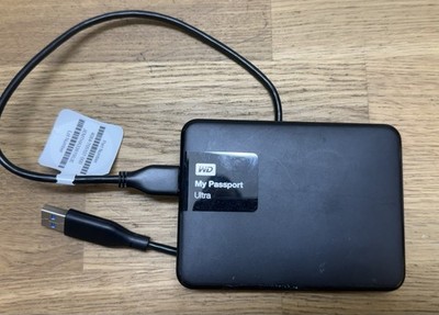 WD MyPassport Ultra 500 GB External USB Hard Drive WDBWWM5000ABK Working