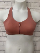 Knix Catalyst Front Zip Sports Bra Size 2 High Impact Strappy Back Wire Free