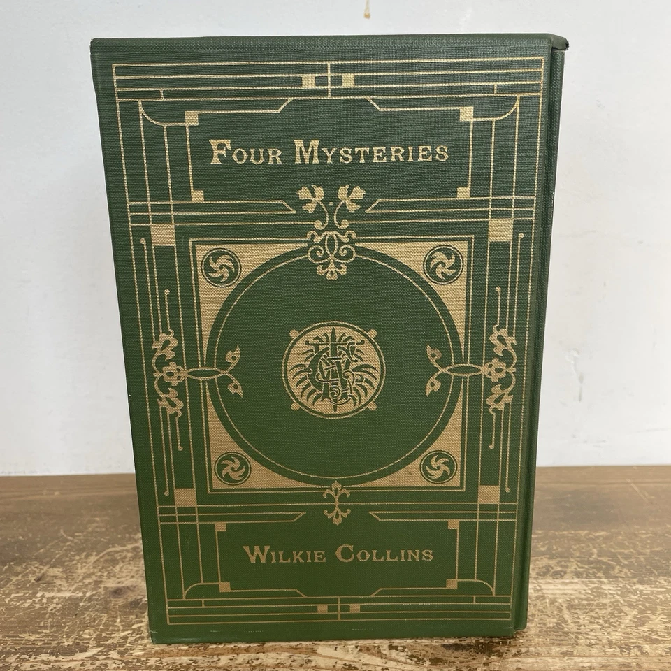 Willkie Collins Folio Society Box Set Four Mysteries Hardback Vintage - Image 4 of 4