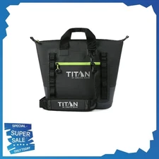 Titan by Artic Zone 30 Can, 20 Quart Welded Insulated Cooler Tote, Black