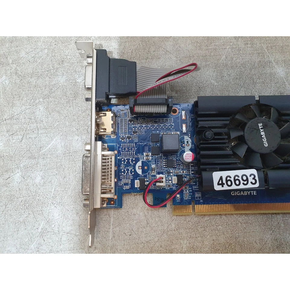 Gigabyte N210D3-1GI NVIDIA GeForce 210 Video Graphics Card 1GB GDDR3 HDMI VGA - Image 2 of 4