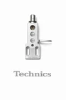 Technics 1200 1210 MK2 SL-1200GR Turntable Headshell silver +gold wires + gauge