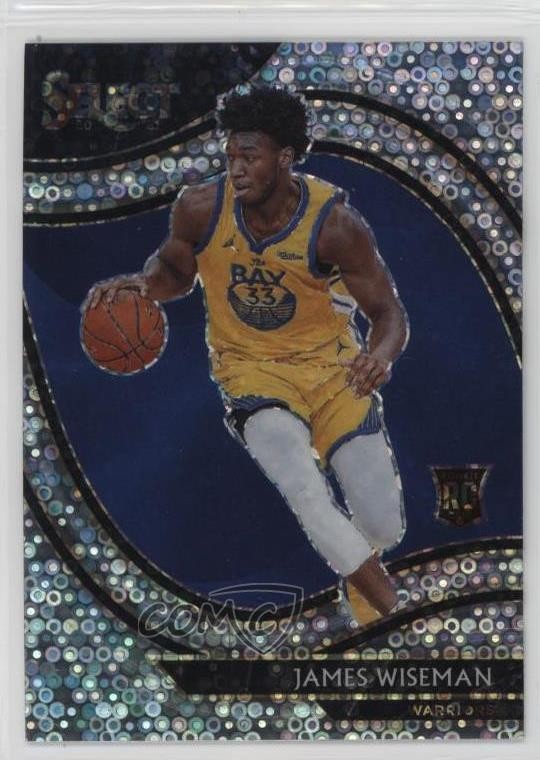 2020-21 Panini Select Courtside Disco Prizm James Wiseman #299 n0c