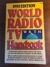 1990 World Radio Handbook (WRTH) (WRTVH) Shortwave Medium Wave - VG Condition