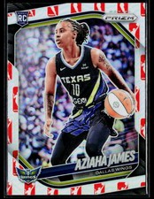 2025 Panini Prizm WNBA #83 Aziaha James WNBA Logo Prizms