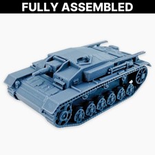 StuG III Ausf. E, Fully Assembled WWII German Assault Gun Miniature