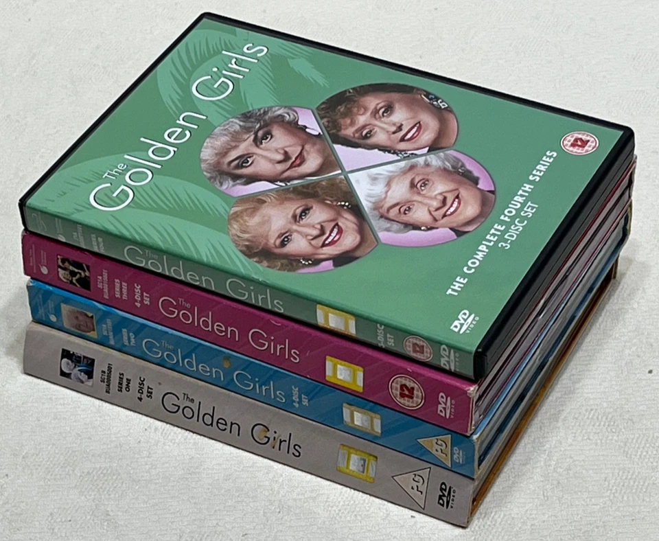 THE GOLDEN GIRLS : The Complete Series One To Four ( 1, 2, 3 & 4 ) DVD Boxsets - Image 3 of 4