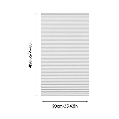 1x Adhesive Blackout Pleated Blinds Balcony Kitchen DIY Window Curtains Shades - Picture 6 of 14