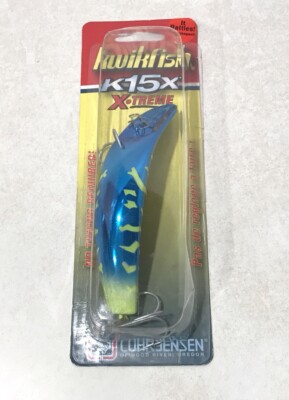 Luhr Jensen KWIKFISH K15X BLUE MAGOO Rattle Salmon Lure Troll Plug Tank Tested