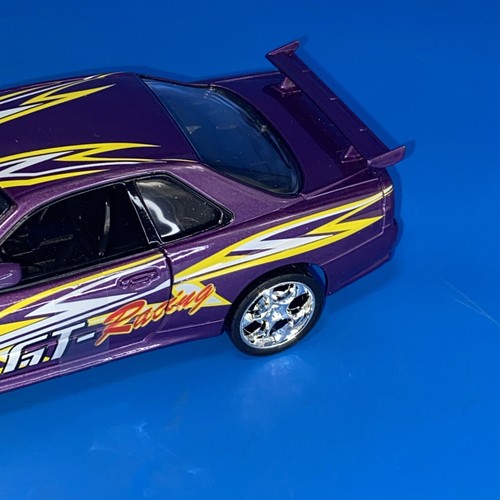 MOTORMAX 1/24 Street Race PURPLE NISSAN SKYLINE GT-R - Picture 4 of 13