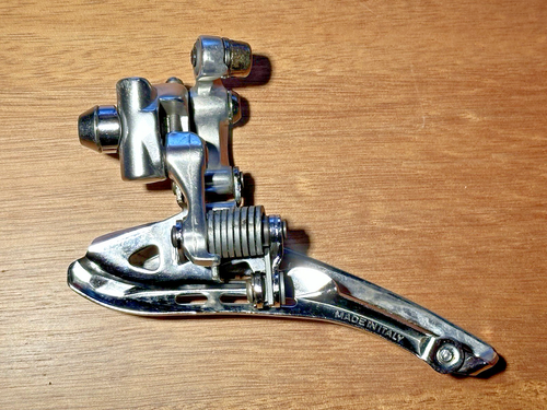 Campagnolo Record 9-speed Front Derailleur, Model# FD-31SRE, Braze-On, only 89g - Picture 2 of 6