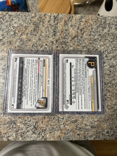 Quinn Priester Yellow Refractor 13/15 And 1 More Read Description - Picture 2 of 13