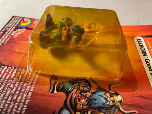 1983 LJN Advanced Dungeons & Dragons / ELKHORN / Figure 2 Inch MOC Sealed Carded - Picture 4 of 6