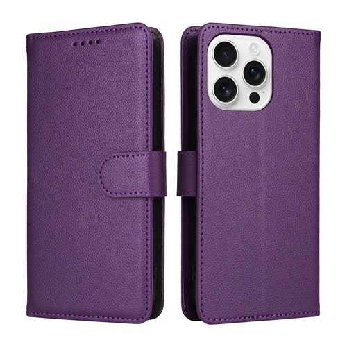 For iPhone 16e 16 15 14 13 12 17 Pro Max XR 8 7 Wallet Case Flip Leather Cover - Picture 26 of 45