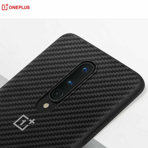 Nuova custodia originale ufficiale OnePlus 8 Pro 8 paraurti in arenaria carbonio ciano - Foto 9 di 20