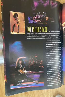 KISS Hot In The Shade World Tour 1990-91 Original Concert Program