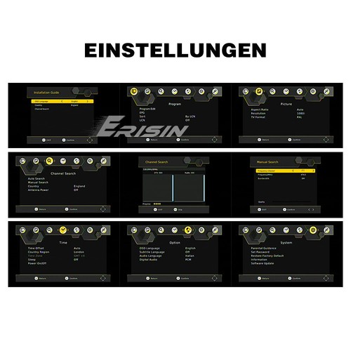 Auto Mobile HD Digitale HDTV DVB-T2 Receiver HEVC H.265 H.264 HDMI USB 160km/h - Bild 9 von 11