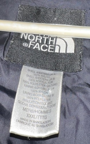 *READ* The North Face McMurdo Antartica Fur Hood Black Parka Mens Size XXXL - Picture 6 of 8