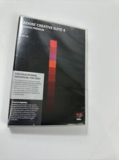 Adobe Creative Suite 4 Design Premium For Mac Is Student DVD  s w/ Serial  READ