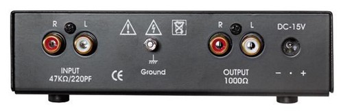 DYNAVOX TC-750 Preamplificatore Phono Preamp Nero Giradischi Preamplificatore - Foto 8 di 8