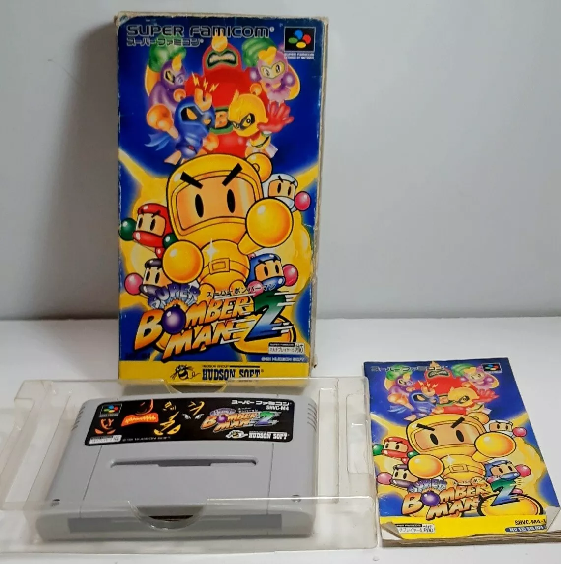 Super Nintendo Super Bomberman Box 