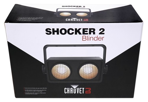 Chauvet Shocker 2 Zone Dance Floor COB LED Blinder Stage Light + DMX Controller - Picture 7 of 11