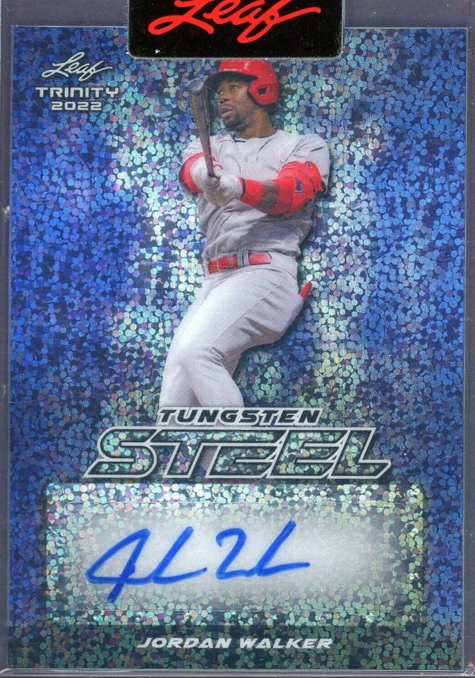 2022 Leaf Trinity - Jordan Walker #TS-JW1 - 1 of 1