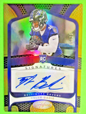 TYLER BADIE 2022 Certified AUTO 6/25 gold  RC Baltimore Ravens