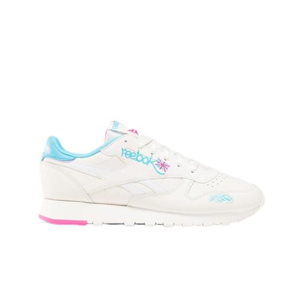 (TG. 39 EU) Reebok Classic Leather, Scarpe da ginnastica Donna, Chalk Bolcya Las