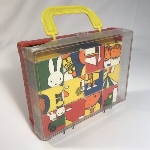 VTG Miffy Block Puzzle Dick Bruna Hermann Eichhorn 8344 Egglham 1982 12 Piece - Picture 22 of 23