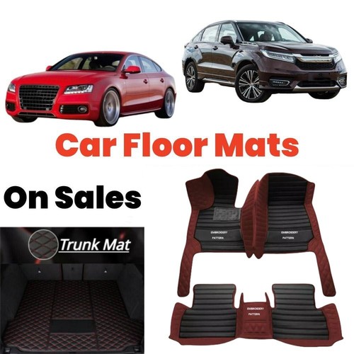 Custom For Nissan All Series 1998-2024 Car Floor Mats Auto Front & Rear Carpets - Imagen 33 de 36