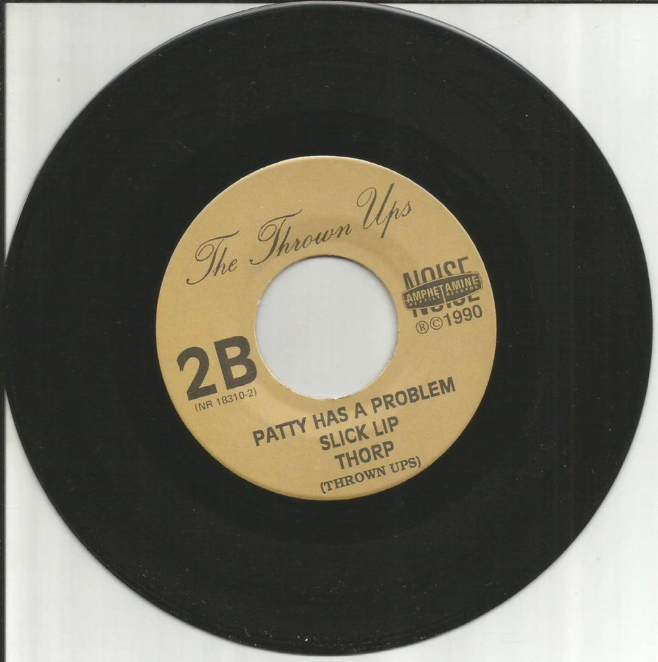 Mudhoney THROWN UPS  Melancholy 4 UNRELEASED trx LIMITED 1000 Made 7 INCH VINYL - Image 2 of 2