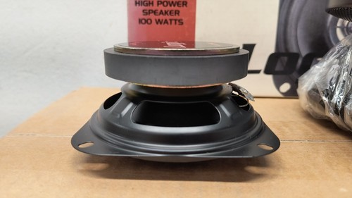 Open Box Logic Soundlab 100W Max 4" High Power 2-Way Audio Speaker System - Picture 12 of 16