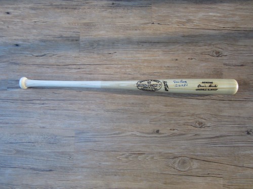 Ernie Banks Autograph Signed Auto Model Bat 512 HR Chicago Cubs JSA - Picture 2 of 6