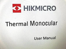 HIKVISION HI-LUX NIKON NCSTAR RIFLE/SPOTTING SCOPES BINOCULARS MANUALS  +MORE