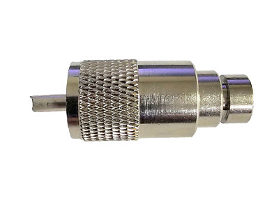 Pro Trucker PL-259 Connector for RG8U Coax - Add Reducer for Mini 8 or RG58 Coax