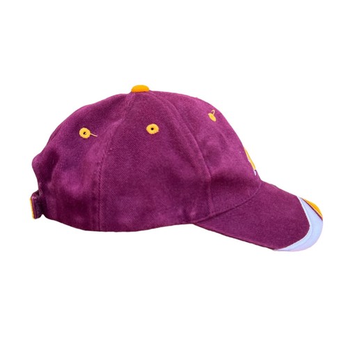 Arizona State Sun Devils Baseball Cap Adjustable Hat Maroon Yellow 100% Cotton - Picture 4 of 8