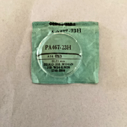 Seiko Watch Crystal Vintage NOS GS Round Acrylic Style - Picture 10 of 35