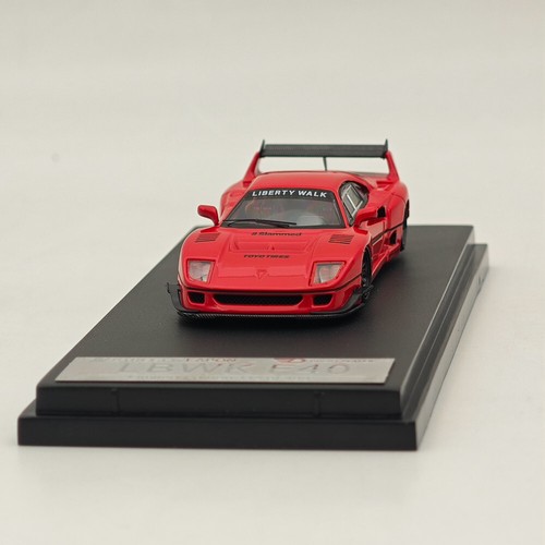 1/64 STREET WARRIOR SW LBWK F40 Red Diecast Models Car Limited Collection - Picture 7 of 8